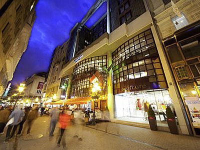 Hotel Mercure City Center in der Innenstadt von Budapest, in der berühmten Vaci Straße