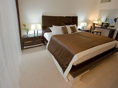 Hotel Aquaworld Resort Budapest, Luxus Präsidenten Suiten mit elegantem Wohnzimmer 