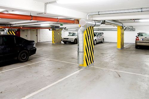 Parkplatz im City Hotel Budapest - Appartementhotel im Stadtzentrum Budapest