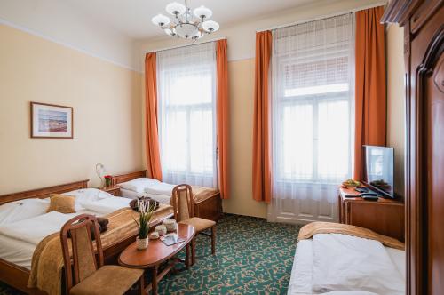 Hotelzimmer in Budapest - City Hotel Unio in der Nähe des Elisabeth-Ringes