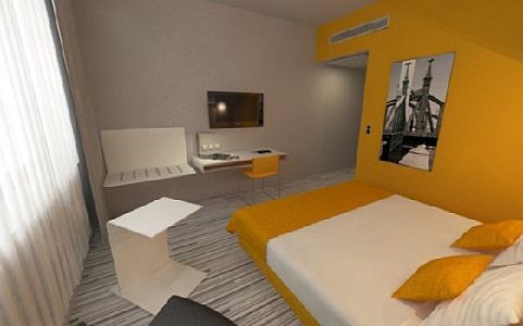 Budapest Park Inn by Radisson - Viersterne Hotel mit zwei getrennten Betten