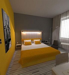 Billiges Doppelzimmer in Park Inn Hotel Budapest am Szekszardi Straße