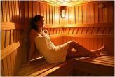 Sauna in Hotel Walzer in Buda, für Wellness-Liebhaber