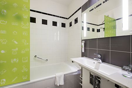 Ibis Styles Budapest Center - 4 Sterne Hotel in Budapest mit Kosmatiken im Badezimmer